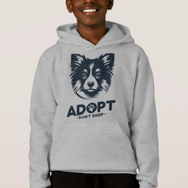 Adoptera inte shoppa 3 t shirt (Framsida)