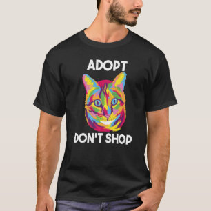 Adoptera inte shoppa Katter Premium 1 T Shirt