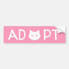 "ADOPTERA" kattbildekalet Bildekal