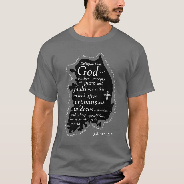 Adoptera Korea Tee (Framsida)