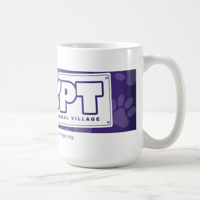 "Adoptera på den LRAV-" muggen Kaffemugg (Höger)