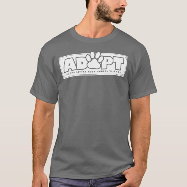 "Adoptera på den LRAV-" T-tröja T-shirt (Framsida)