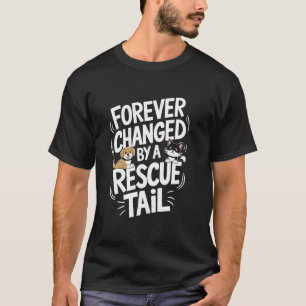 Adoptera Rädda Djur Design Rädda Husdjur Hund och T Shirt