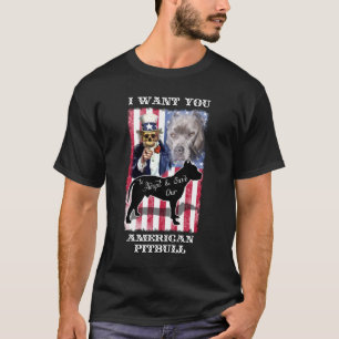 Adoptera & spara den amerikanPitbull terrieren Tee Shirt