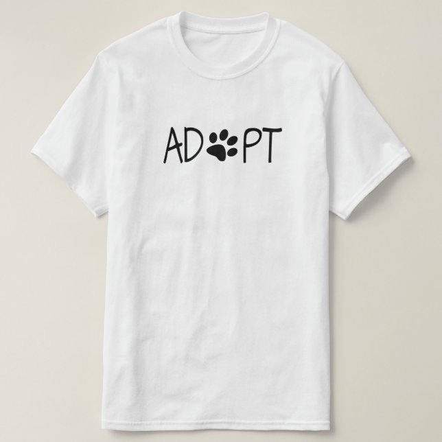 Adoptera T-shirt (Design framsida)