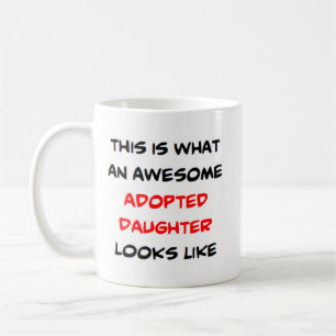 adopterad dotter, fantastisk kaffemugg
