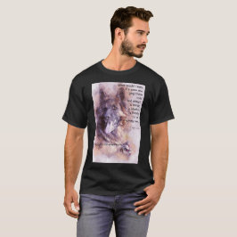 Adoption A Shelter Pet - German Shepherd T Shirt