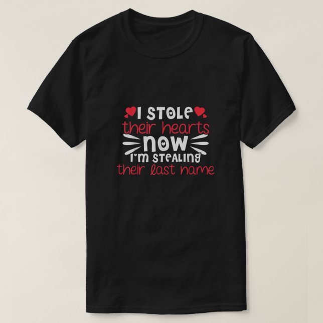 Adoption Announcement Day Family Gifts Last Name  T Shirt (Design framsida)