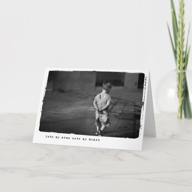 Adoption av barn kort (Framsida)