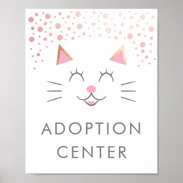 Adoption Center | KATTUNGE FÖDELSEDAGSFEST Poster