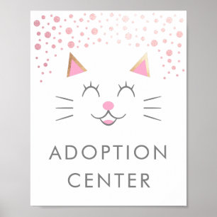 Adoption Center   KATTUNGE FÖDELSEDAGSFEST Poster