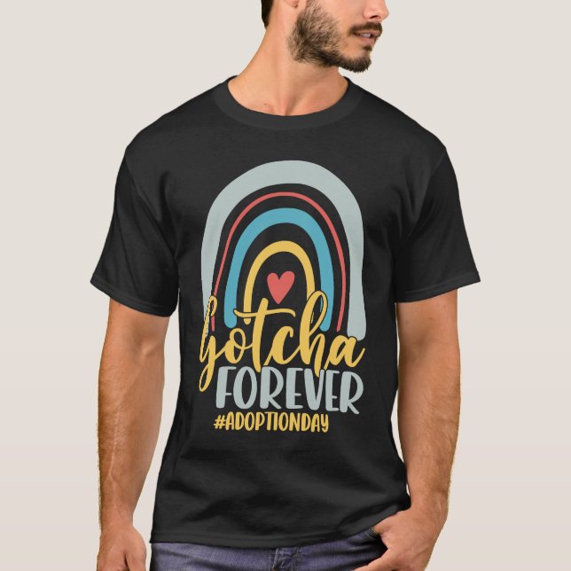Adoption Day Family Children Foster Care Gotc T Shirt (Framsida)