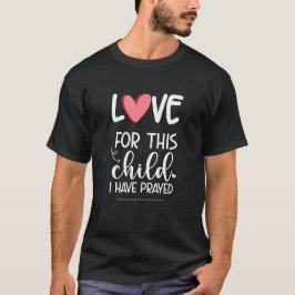 Adoption Foster Child-familjen för Pappa och Mamma T Shirt