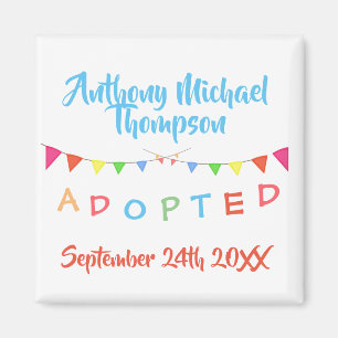 Adoption från fosterhempartymagneten magnet