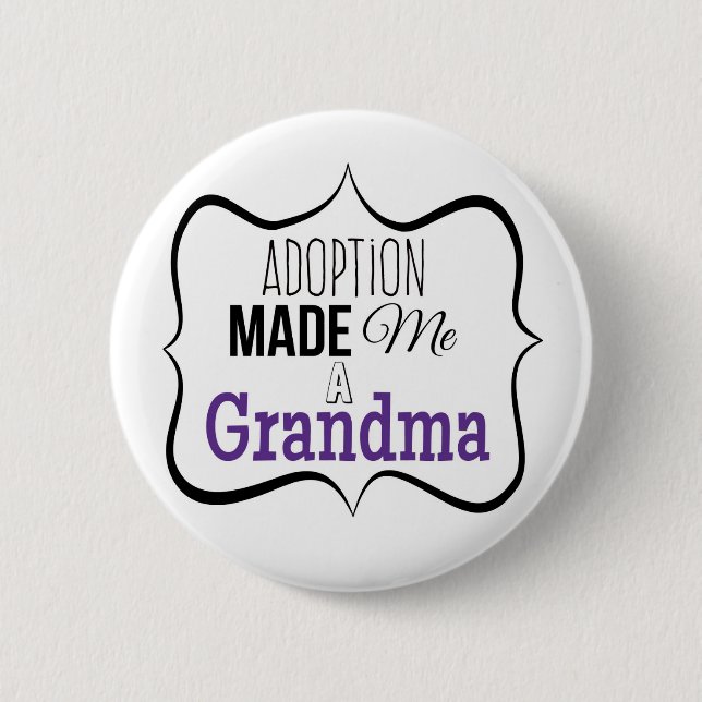 Adoption gjorde mig en mormor knapp (Framsida)