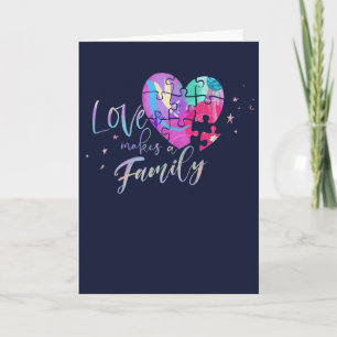 Adoption gratulationskort kort