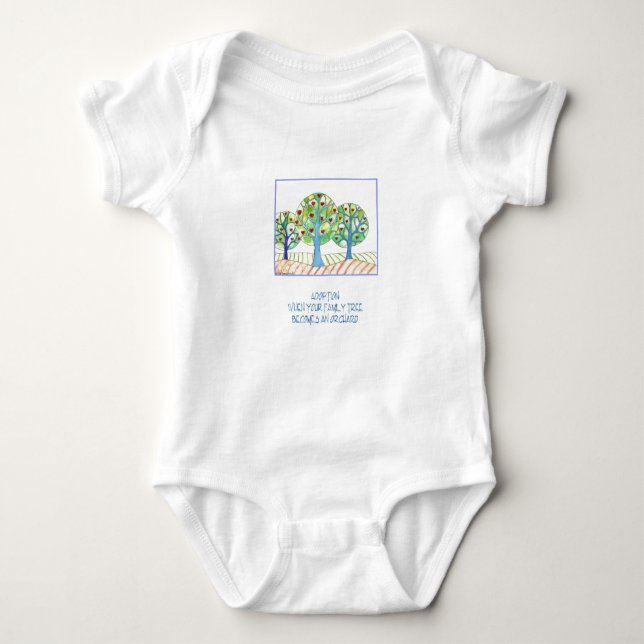 Adoption-När ditt stamträd blir en Orchard™ T Shirt (Framsida)