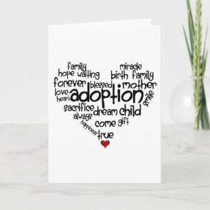 Adoption-ord Kort