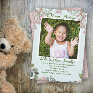 Adoption Party-dotter Inbjudningar