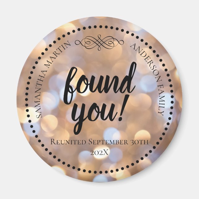 Adoption Reunion Magnet (Framsidan)