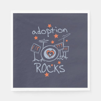 Adoption Sten Party Napkin Pappersservett