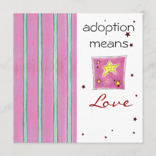 Adoptionduschinbjudan Inbjudningar