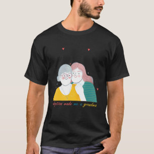 adoptionen gjorde mig till en mormor-mormor-dag t shirt