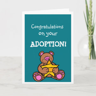 Adoptiongrattishälsningar Kort