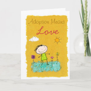 adoptiongrattiskort kort