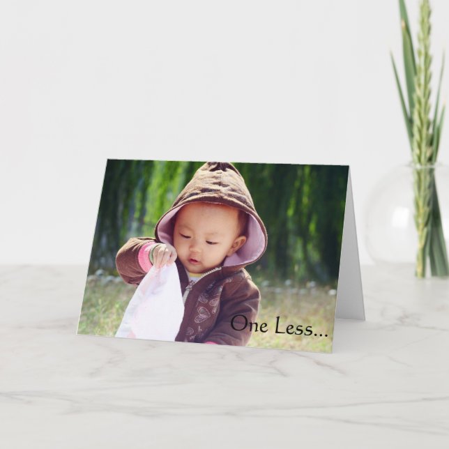 Adoptiongrattiskort Kort (Framsida)