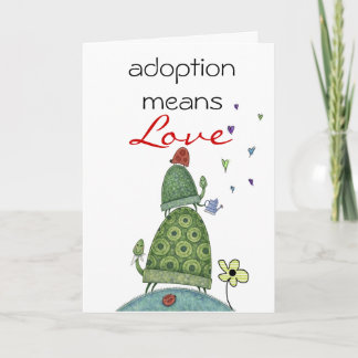 adoptiongrattiskort kort