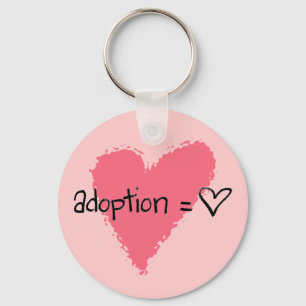 Adoptionkeychain Nyckelring