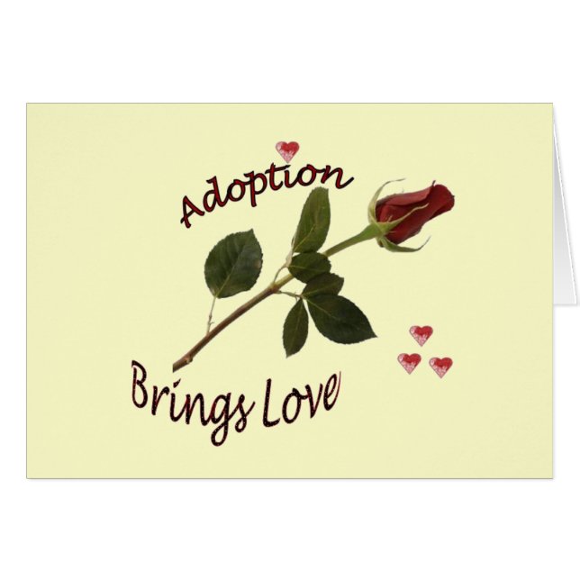 Adoptionkort OBS Kort (Framsidan Horizontal)