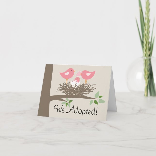 Adoptionmeddelandet för bög kopplar ihop - meddelande (Framsida)