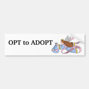 Adoptionsängel Bildekal