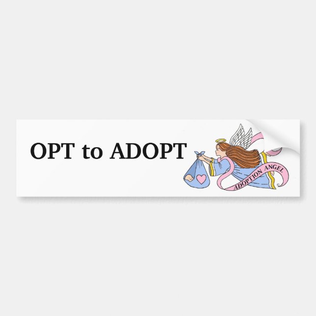 Adoptionsängel Bildekal (Framsidan)