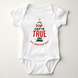 Adoptionsdags Jul för barn "Vår önskan blev sann" T Shirt