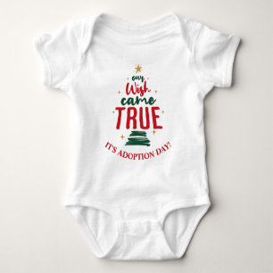 Adoptionsdags Jul för barn "Vår önskan blev sann" T Shirt