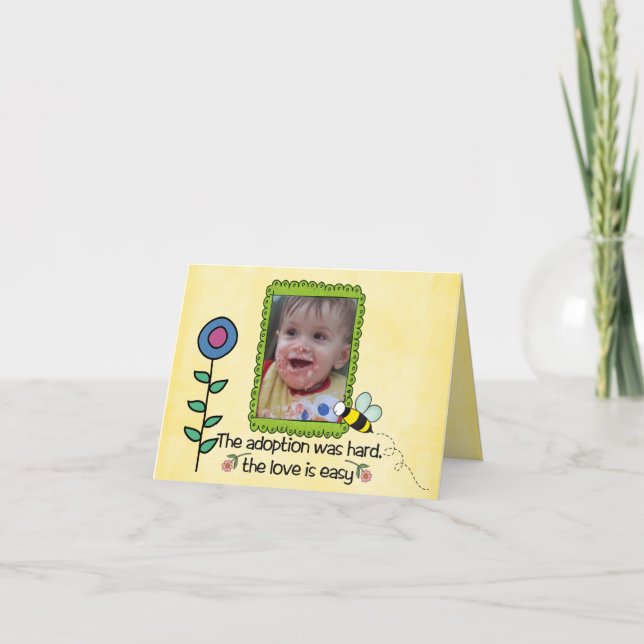 adoptionsdagskort kort (Framsida)