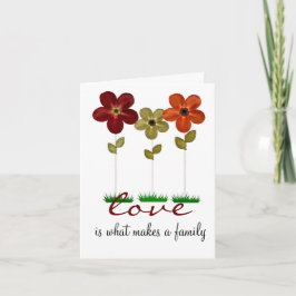 adoptionsfamiljekort kort
