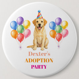 Adoptionsfest Gotcha-dagen Labrador Hund Husdjur Knapp
