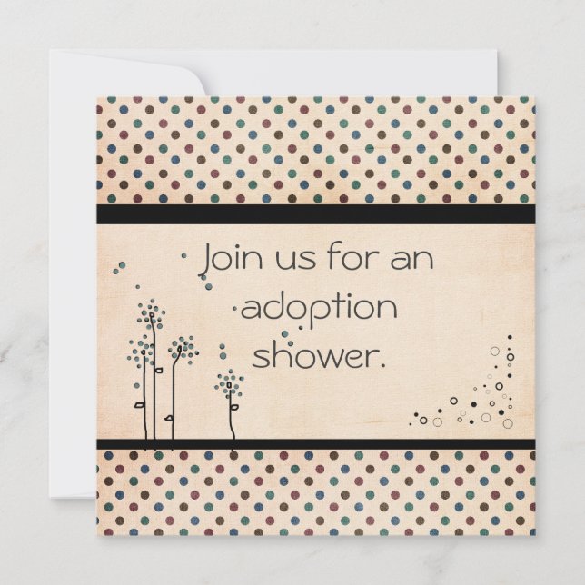 Adoptionsskjut Inbjudan (Framsida)