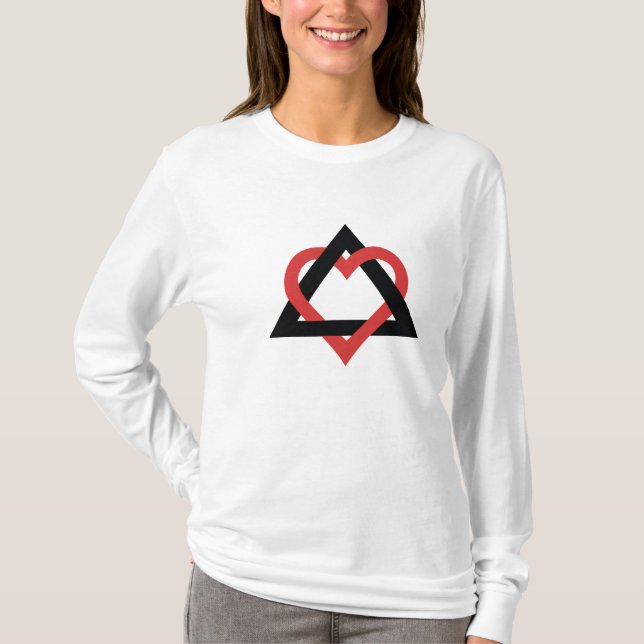 Adoptionsymbolskjorta Tee Shirt (Framsida)