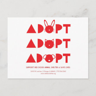 AdoptRedDoor.jpg Vykort