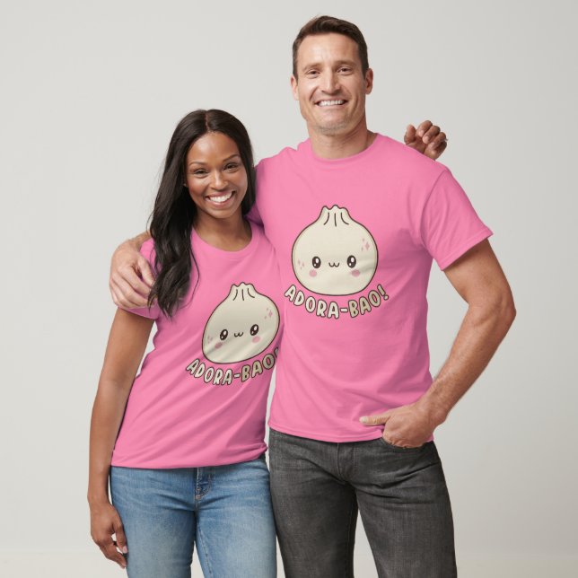 Adora-Bao Cute Kawaii Bao Dumpling Pun Älskare T Shirt (Unisex)