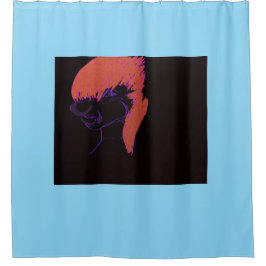 Adorable Animation Character Shower Curtain