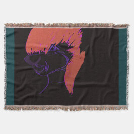 Adorable Animation Character Throw Blanket Filt