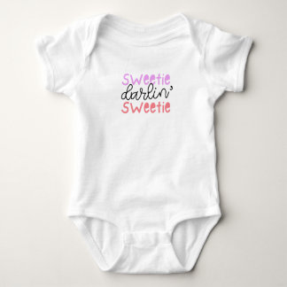 Adorable Baby Bodysuit with Sweet Saying T Shirt