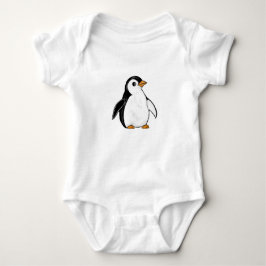 Adorable Baby Penguin Airbrush-Style Art Animal T Shirt