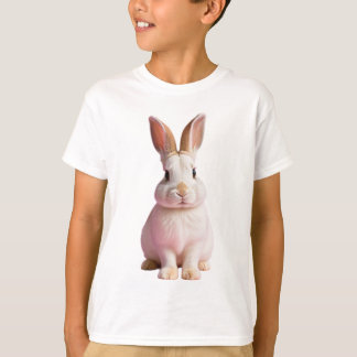 Adorable Bunny Design Charming Rabbit Artwork T Shirt